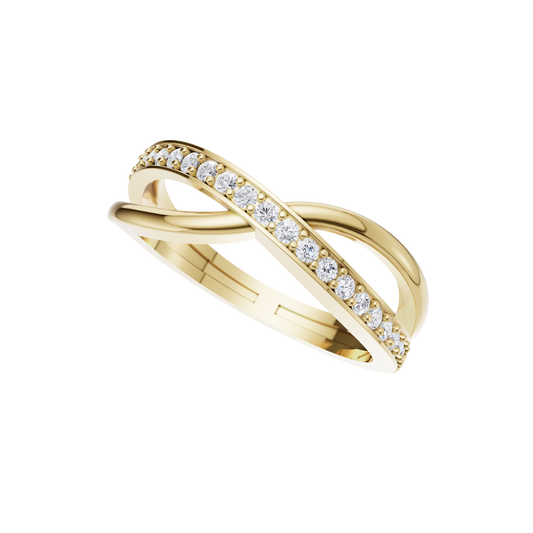 Brilliant Horizon Diamond Ring