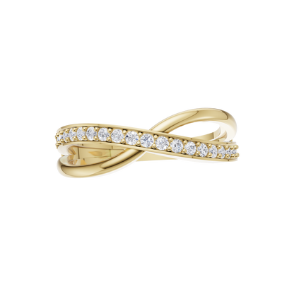 Brilliant Horizon Diamond Ring