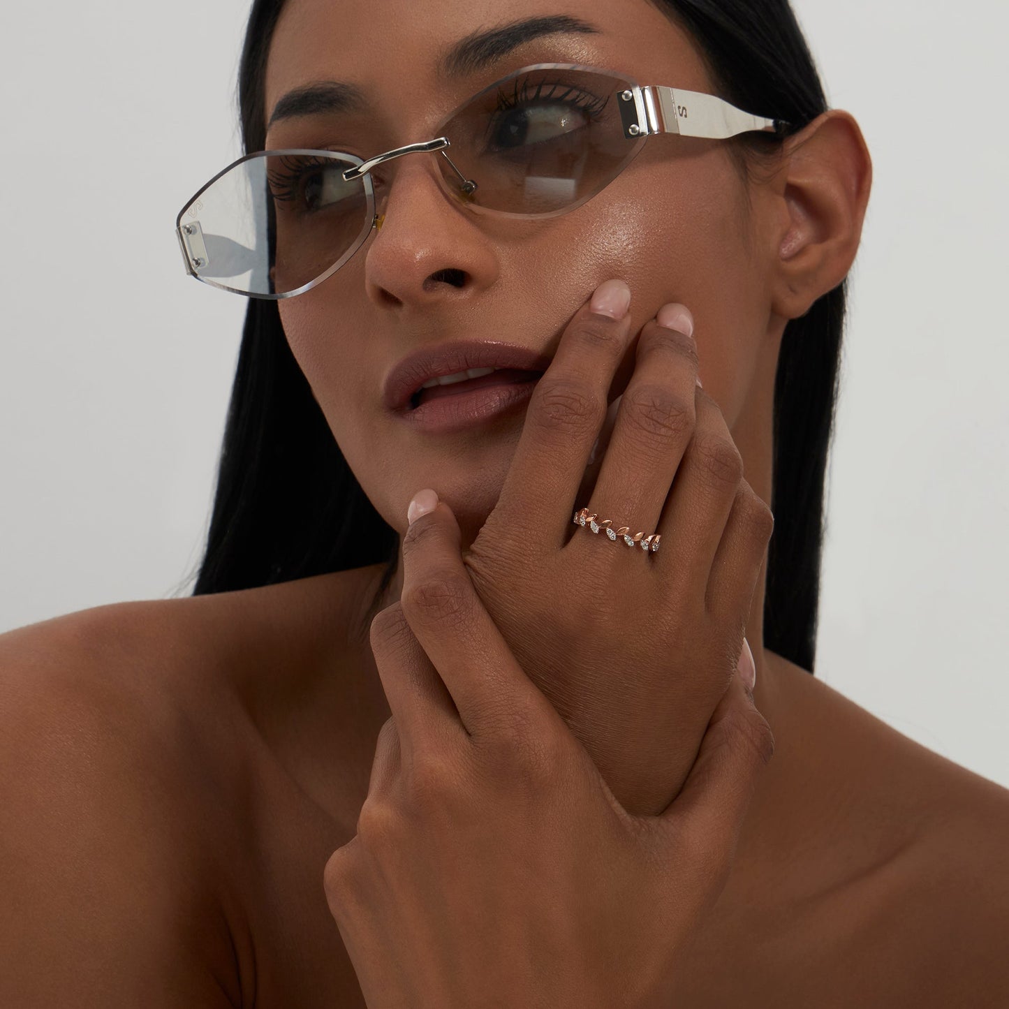 Petal Mirage Diamond Ring
