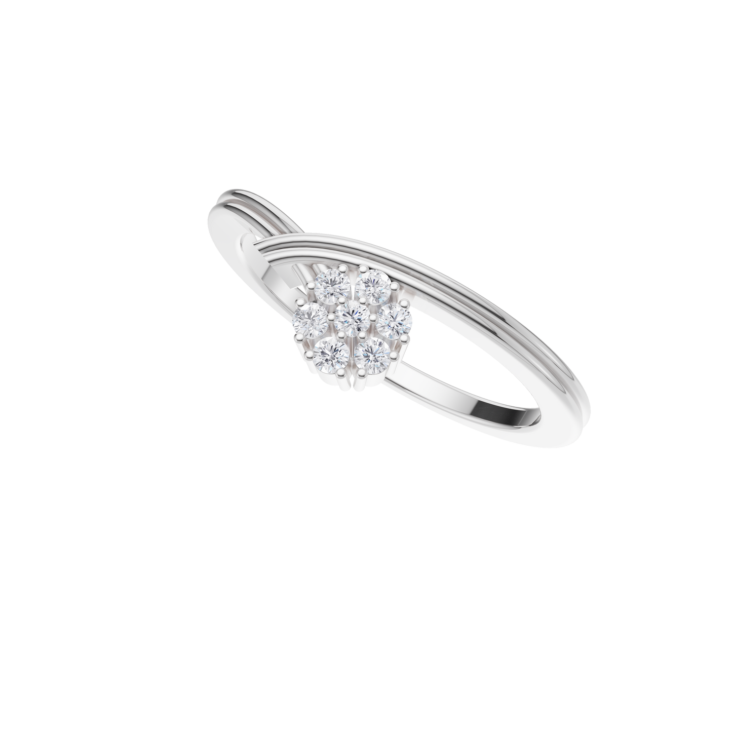 Blossom Symphony Diamond Ring
