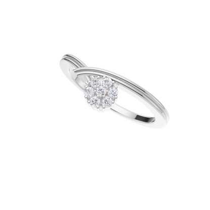 Blossom Symphony Diamond Ring