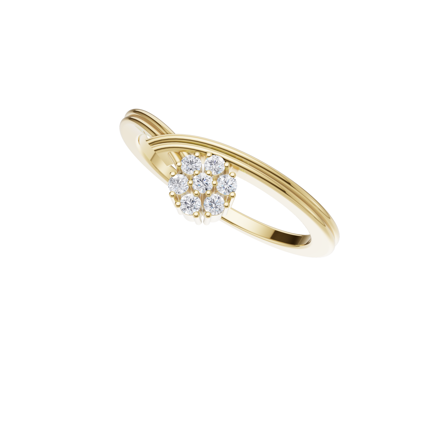 Blossom Symphony Diamond Ring