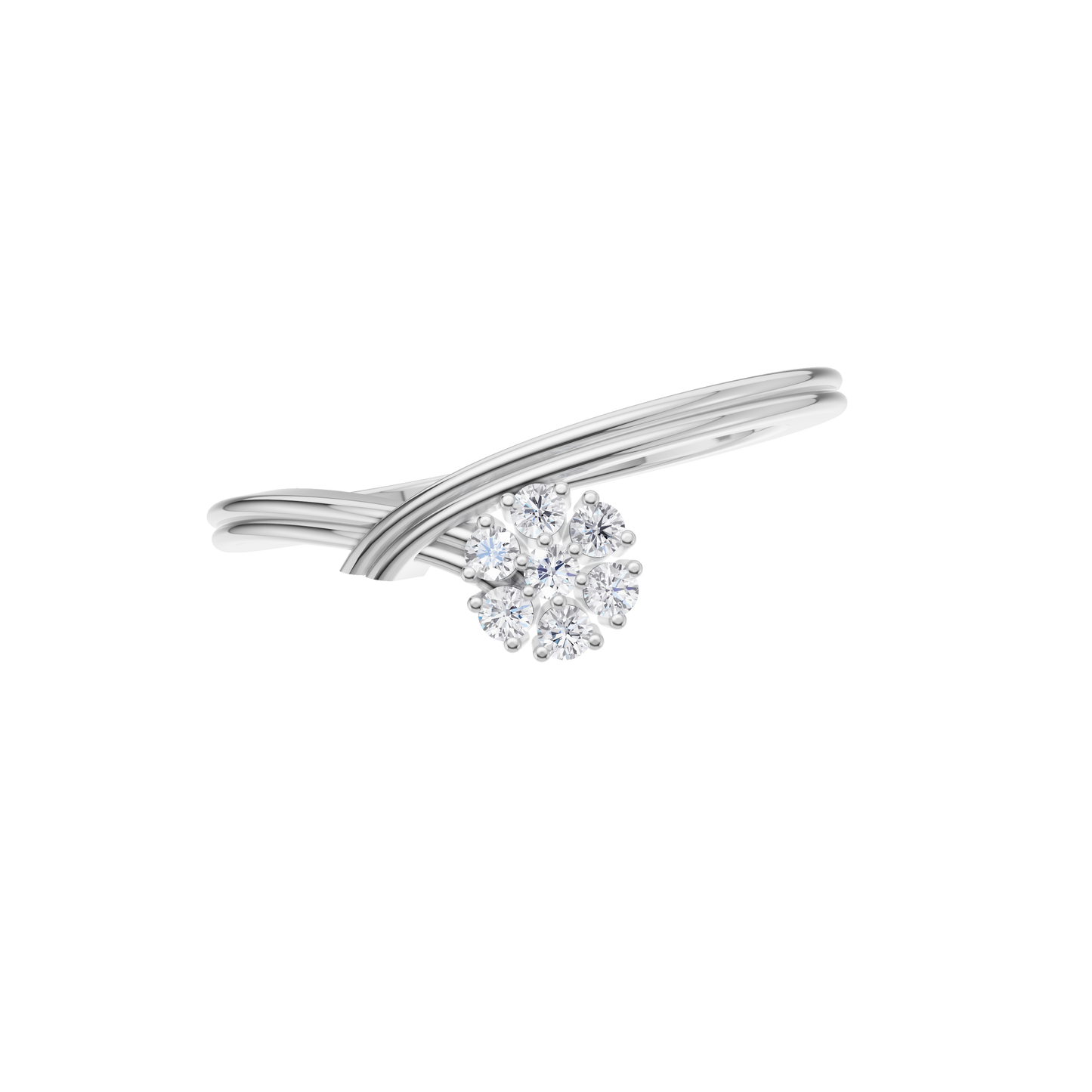 Blossom Symphony Diamond Ring