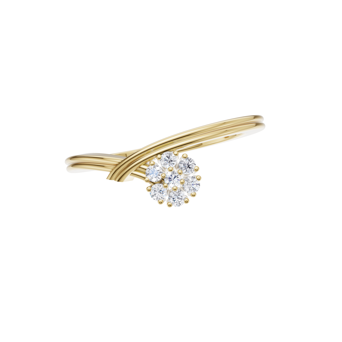 Blossom Symphony Diamond Ring