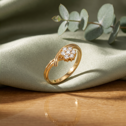 Blossom Symphony Diamond Ring
