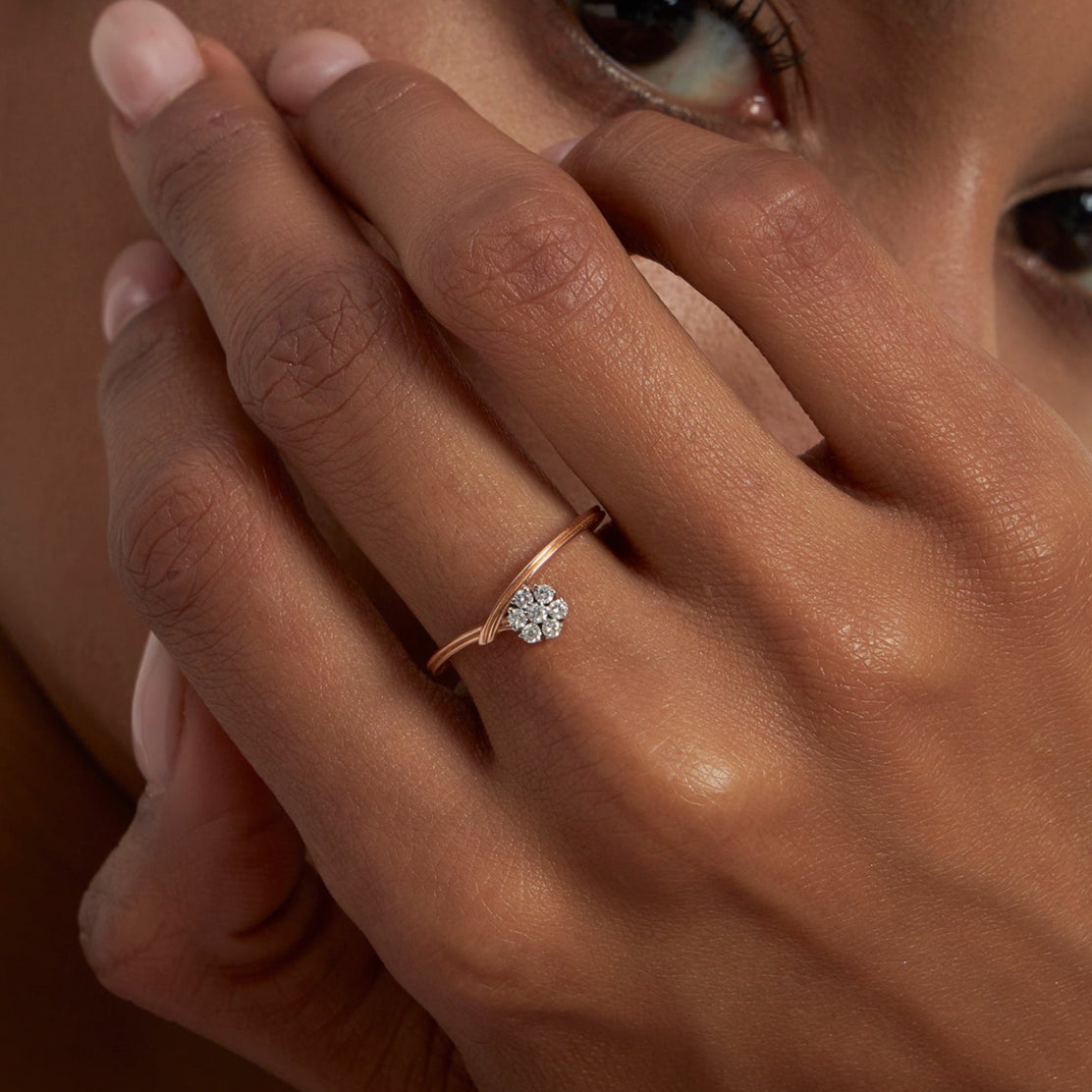Blossom Symphony Diamond Ring
