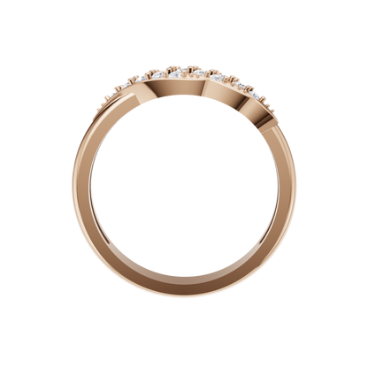 Gleaming Serenity Diamond Ring