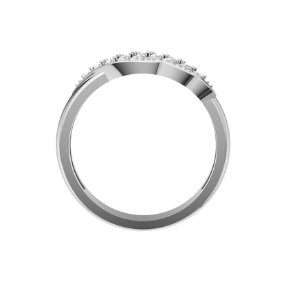 Gleaming Serenity Diamond Ring