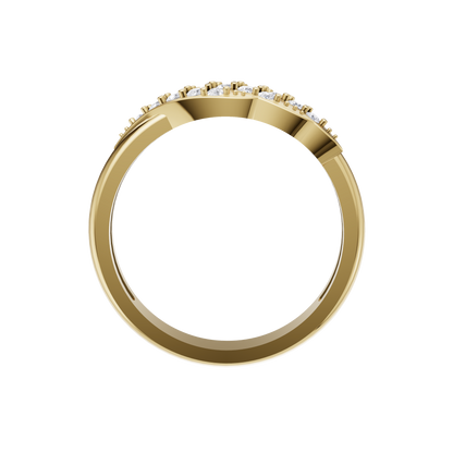 Gleaming Serenity Diamond Ring