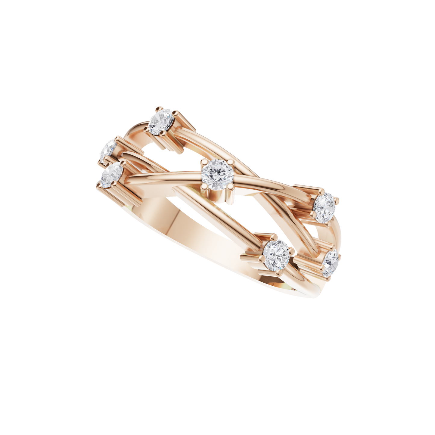 Majestic Celestial Diamond Ring