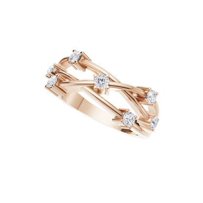 Majestic Celestial Diamond Ring