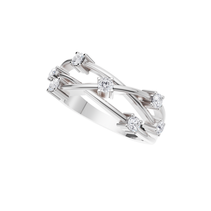 Majestic Celestial Diamond Ring