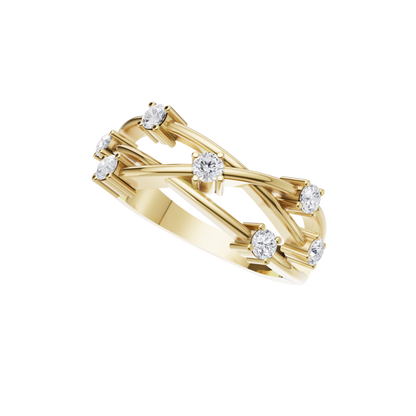 Majestic Celestial Diamond Ring