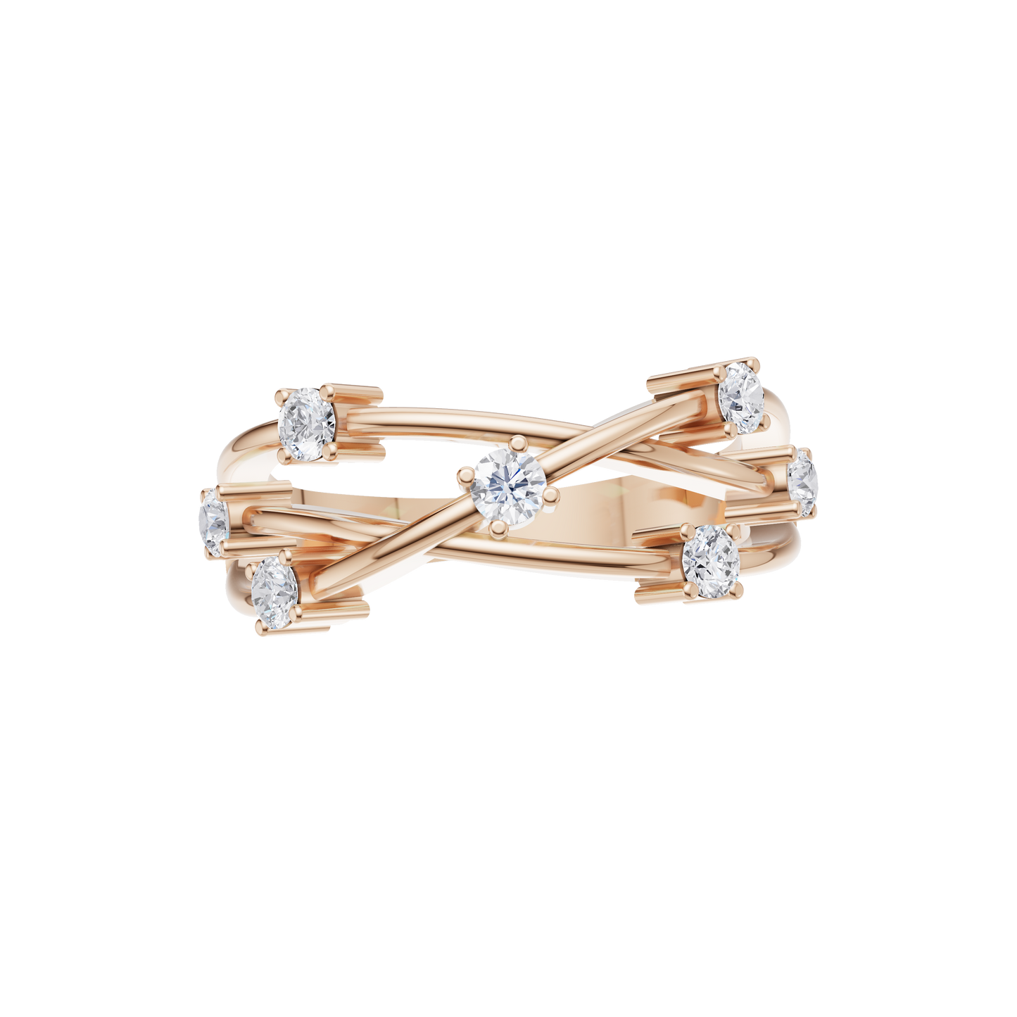 Majestic Celestial Diamond Ring