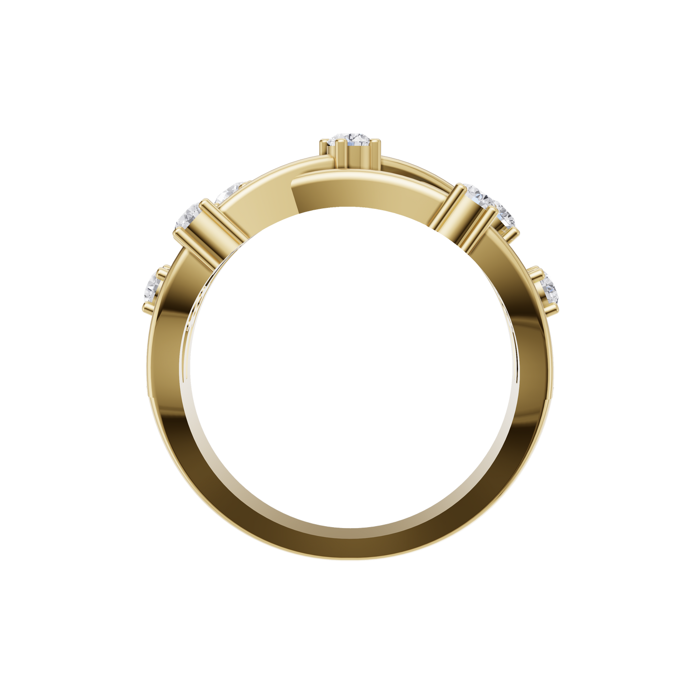 Majestic Celestial Diamond Ring