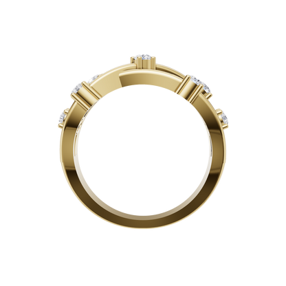 Majestic Celestial Diamond Ring