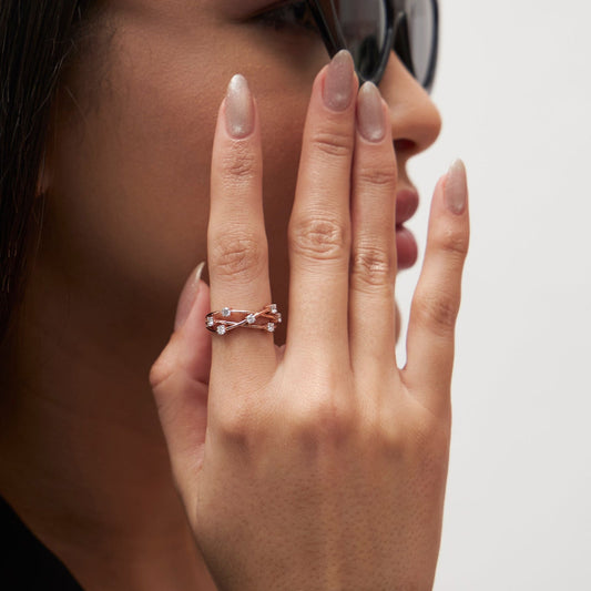 Majestic Celestial Diamond Ring