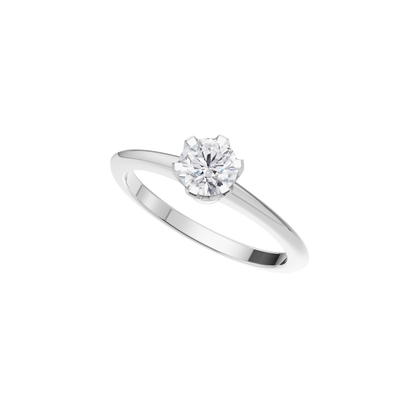 Radiant Solitaire Diamond Ring