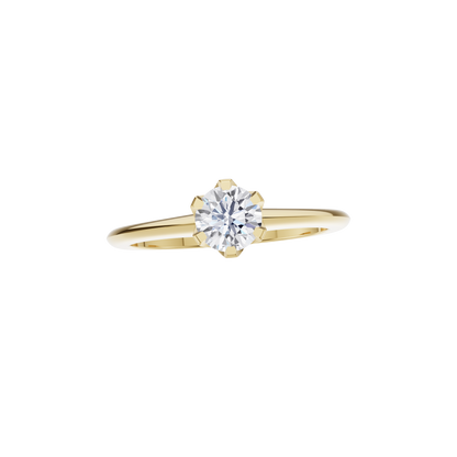 Radiant Solitaire Diamond Ring
