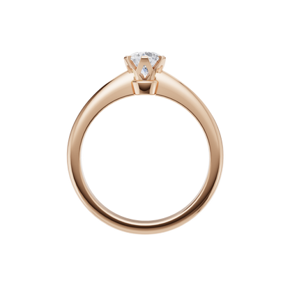 Radiant Solitaire Diamond Ring