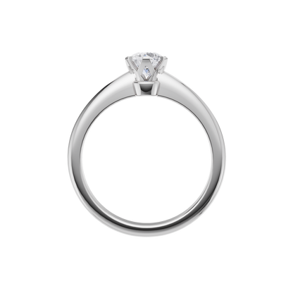 Radiant Solitaire Diamond Ring