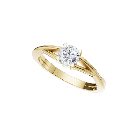 Elegant Solitaire Diamond Ring