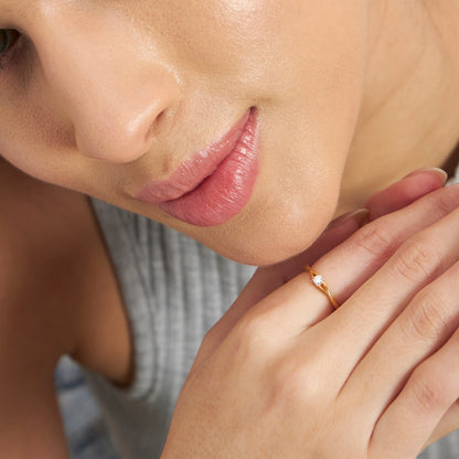 Elegant Solitaire Diamond Ring