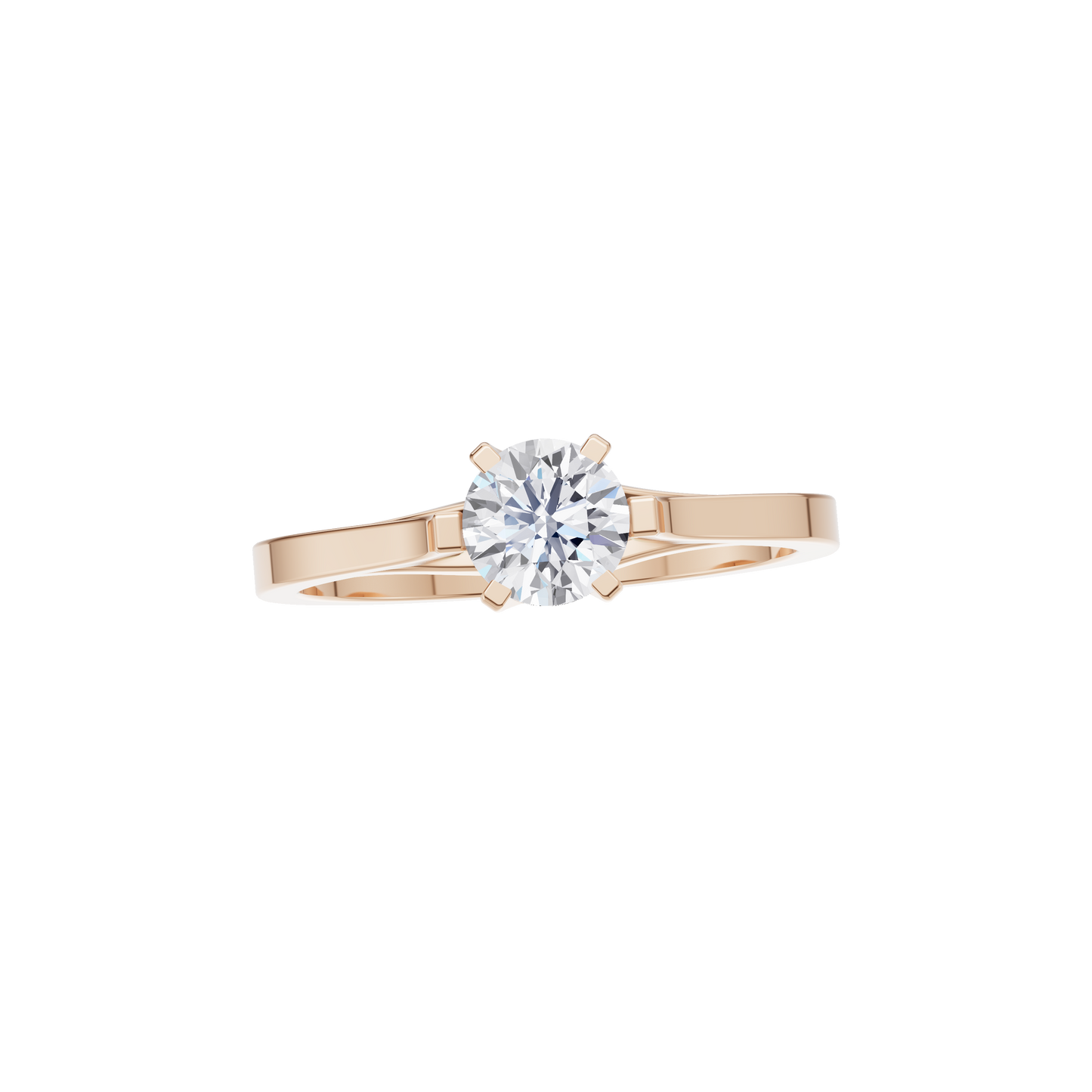 Timeless Sparkle Solitaire Diamond Ring