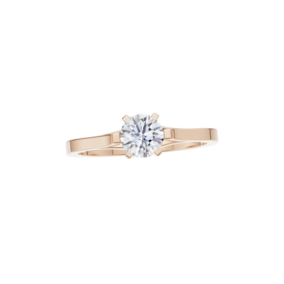 Timeless Sparkle Solitaire Diamond Ring