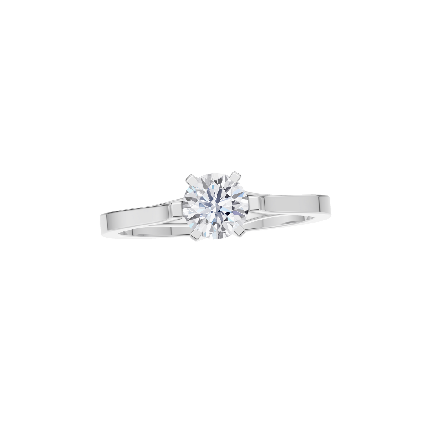Timeless Sparkle Solitaire Diamond Ring