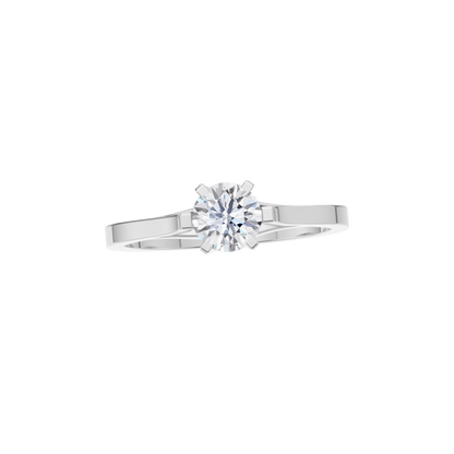Timeless Sparkle Solitaire Diamond Ring