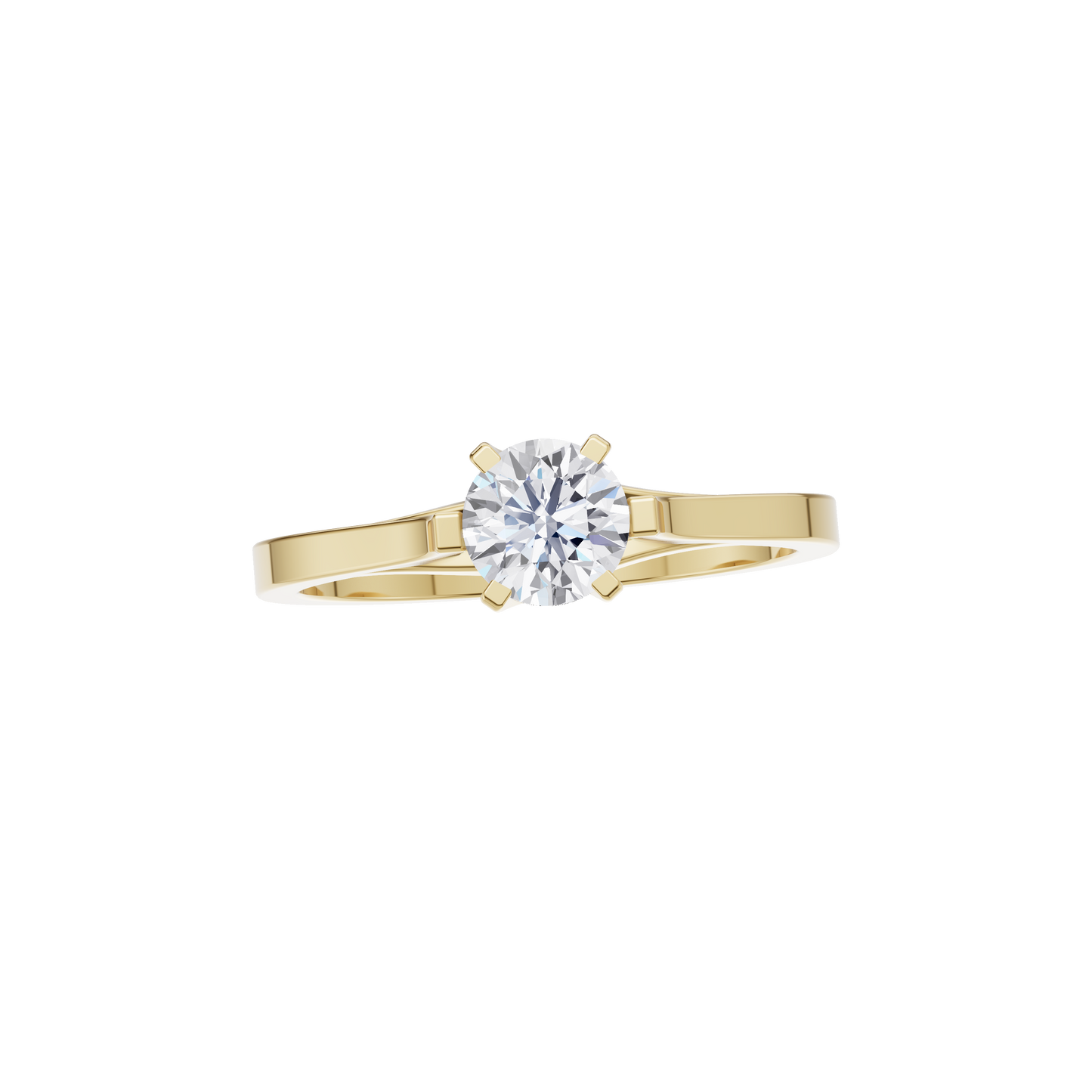 Timeless Sparkle Solitaire Diamond Ring