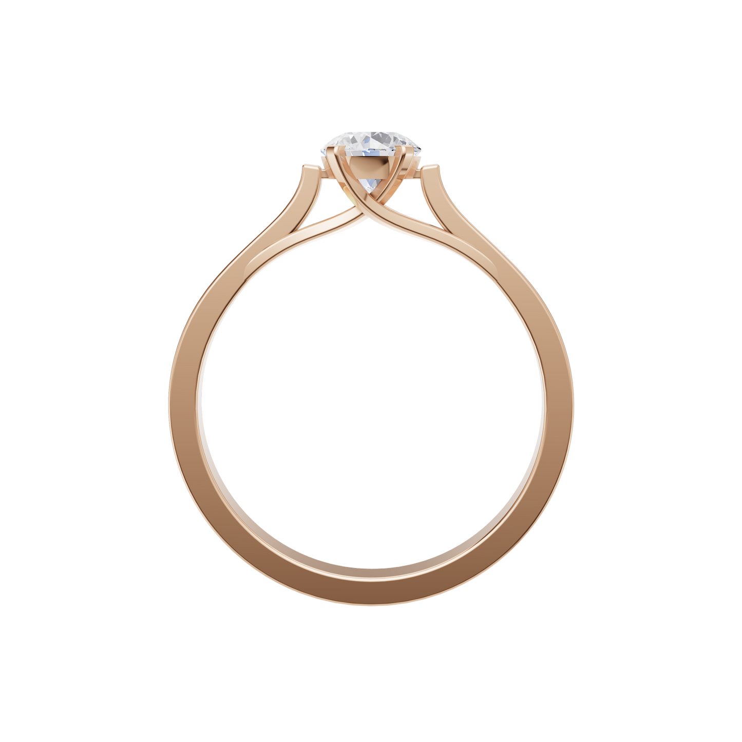 Timeless Sparkle Solitaire Diamond Ring