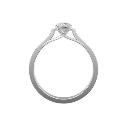 Timeless Sparkle Solitaire Diamond Ring