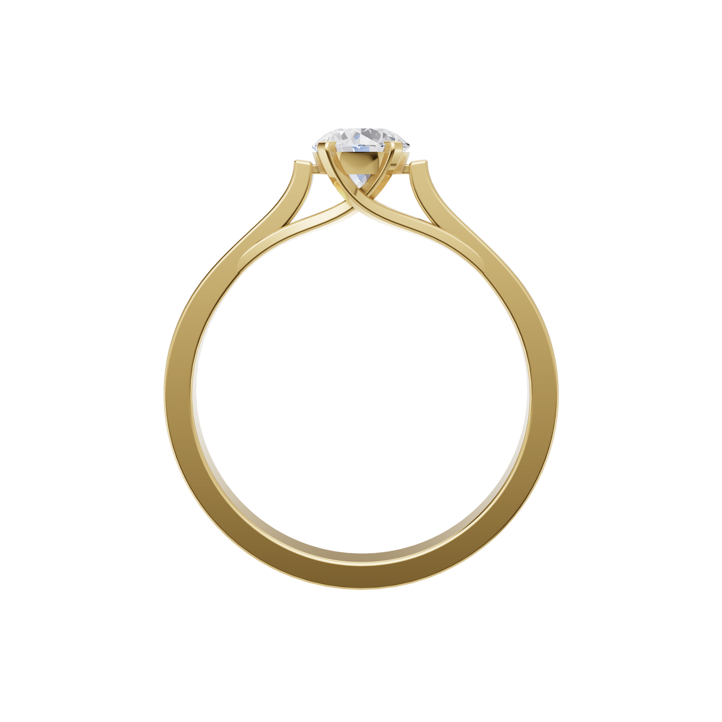 Timeless Sparkle Solitaire Diamond Ring