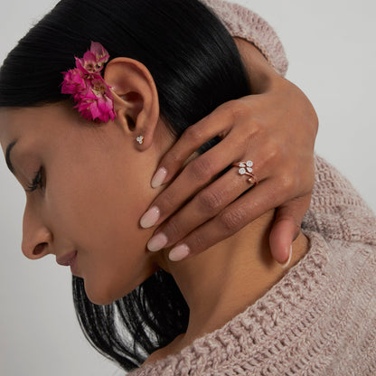 Nature Bloom Diamond Ring
