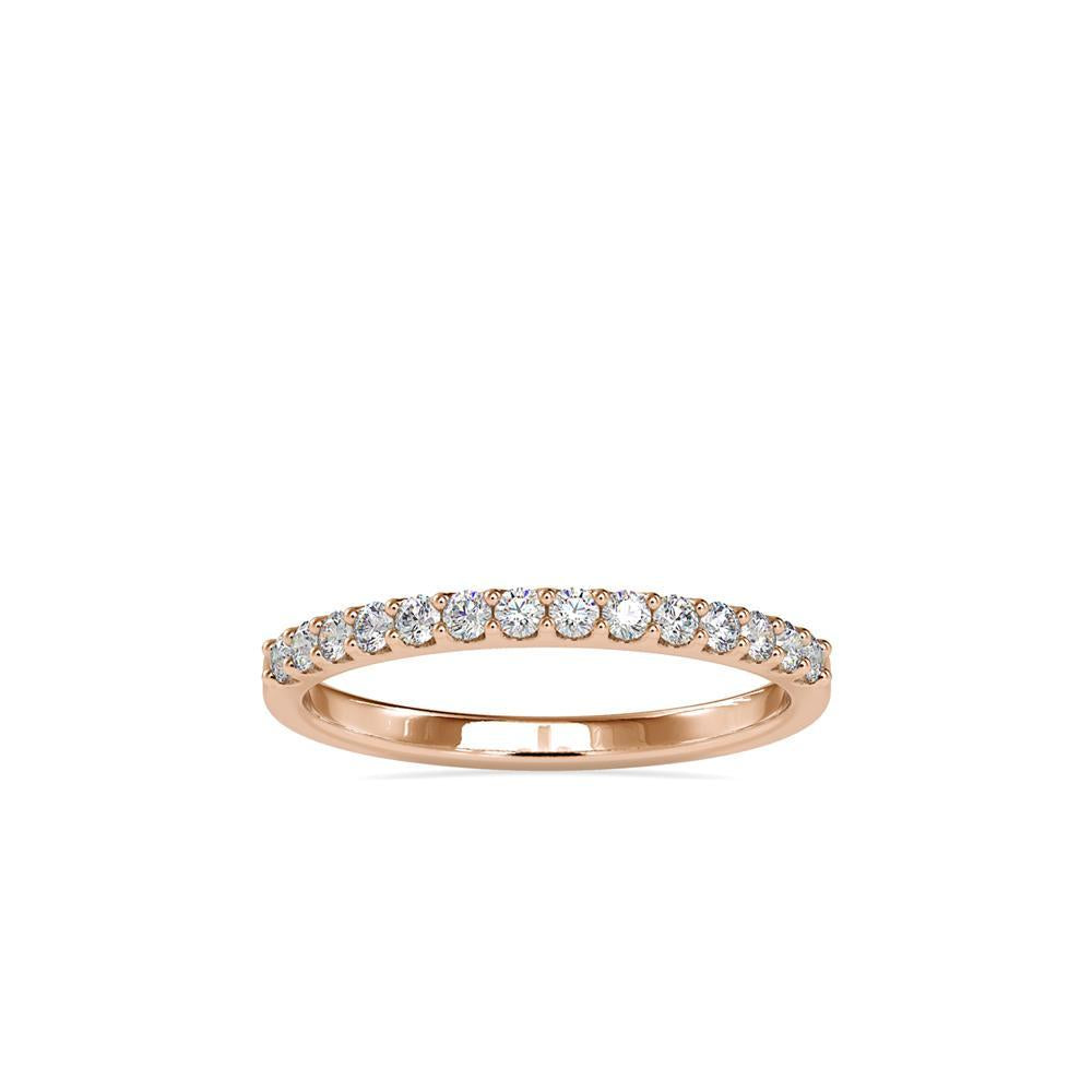 Radiant Continuity Half Eternity Diamond Ring