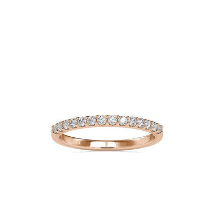 Radiant Continuity Half Eternity Diamond Ring