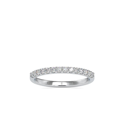 Radiant Continuity Half Eternity Diamond Ring