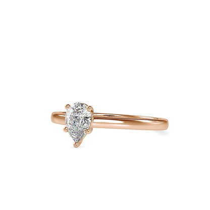 0.5 carat Pearluxe Solitaire Diamond Ring