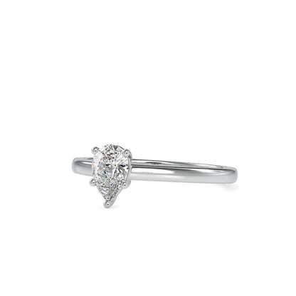 0.5 carat Pearluxe Solitaire Diamond Ring