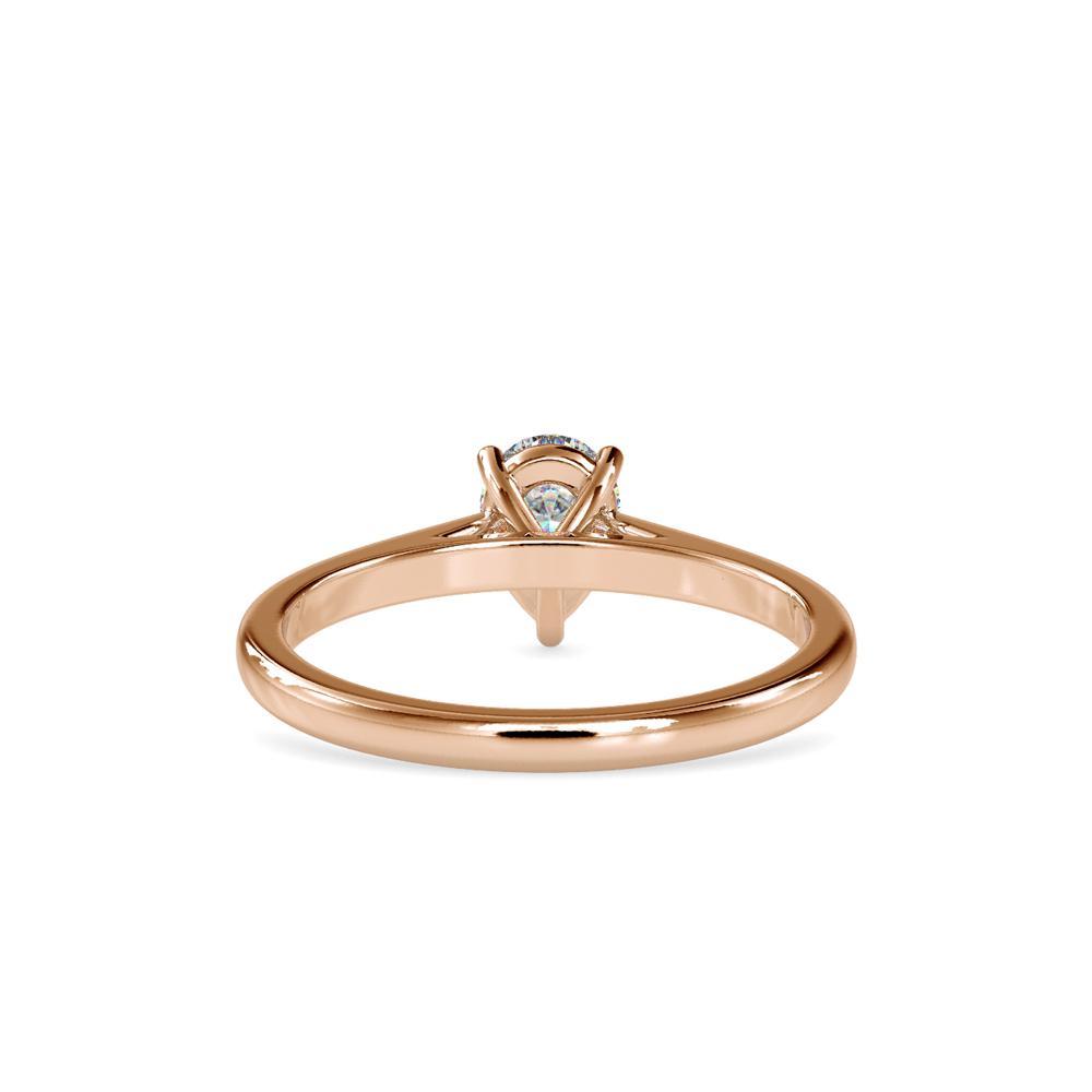 0.5 carat Pearluxe Solitaire Diamond Ring