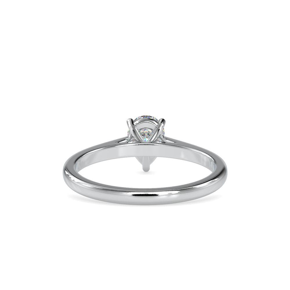0.5 carat Pearluxe Solitaire Diamond Ring
