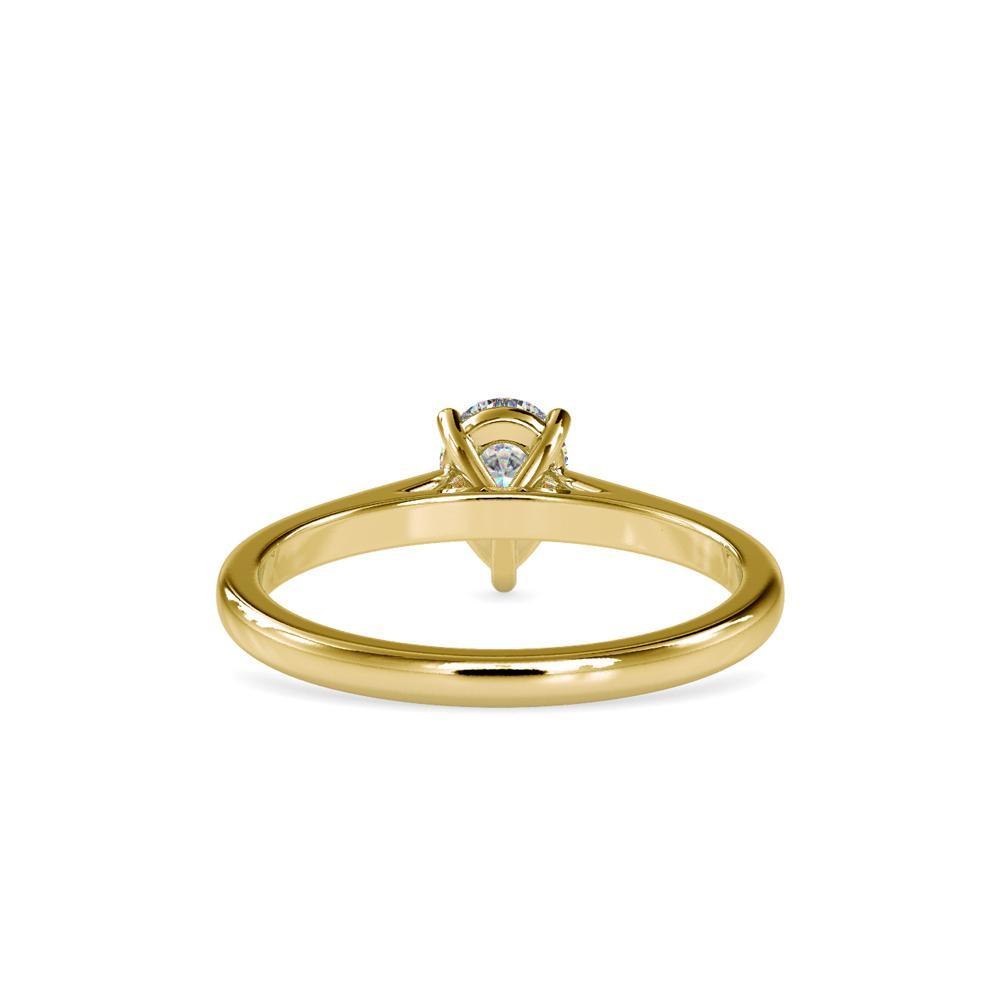 0.5 carat Pearluxe Solitaire Diamond Ring