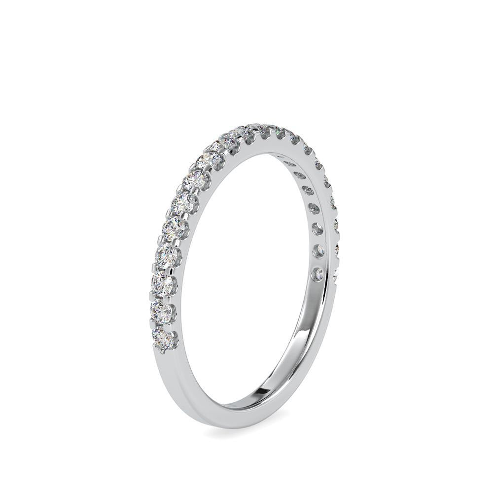 40 cent Half Eternity Ring