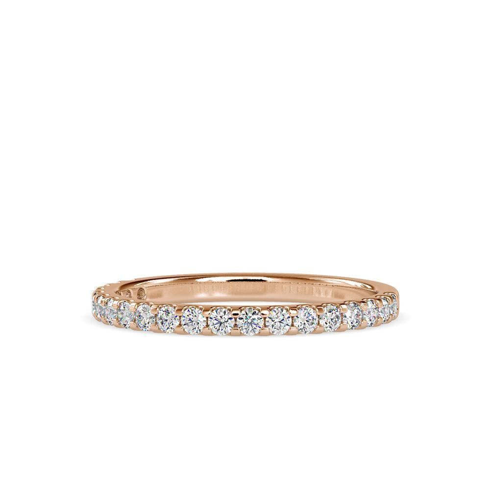 40 cent Half Eternity Ring