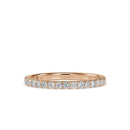 40 cent Half Eternity Ring