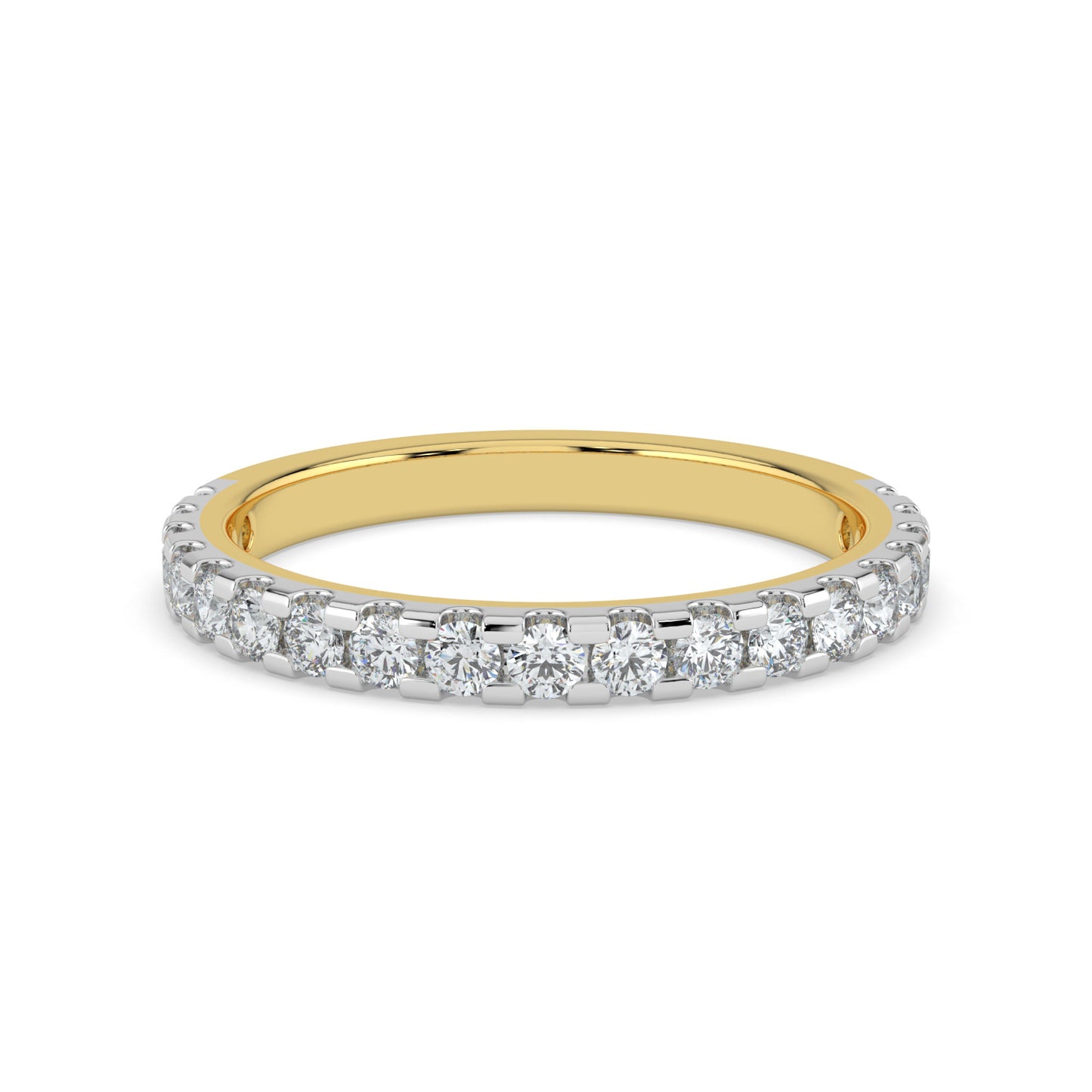 40 cent Half Eternity Ring