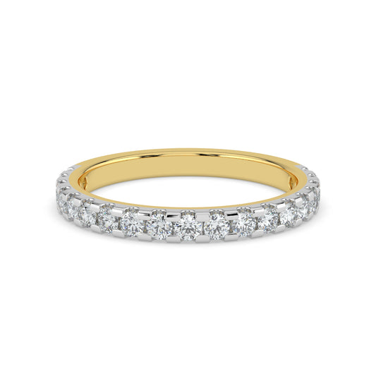 40 cent Half Eternity Ring