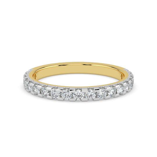 40 cent Half Eternity Ring
